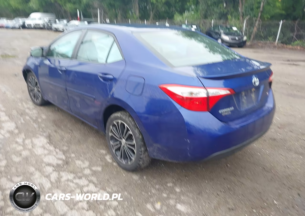 2014 Toyota Corolla S Plus VIN:5YFBURHE8EP147987 - 3