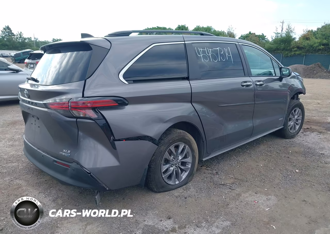 2021 Toyota Sienna Xle VIN:5TDJRKEC8MS029113 - 4