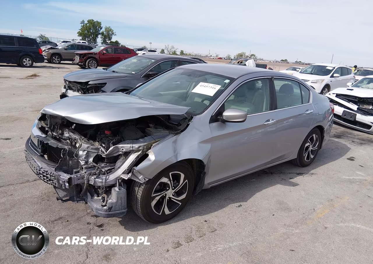 2016 Honda Accord Lx VIN:1HGCR2F30GA188587 - 2