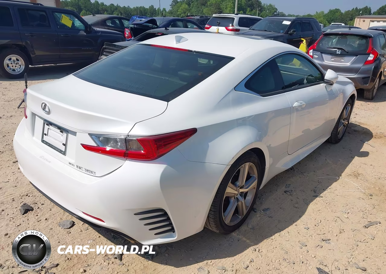 2015 Lexus Rc 350 VIN:JTHSE5BCXF5002640 - 4