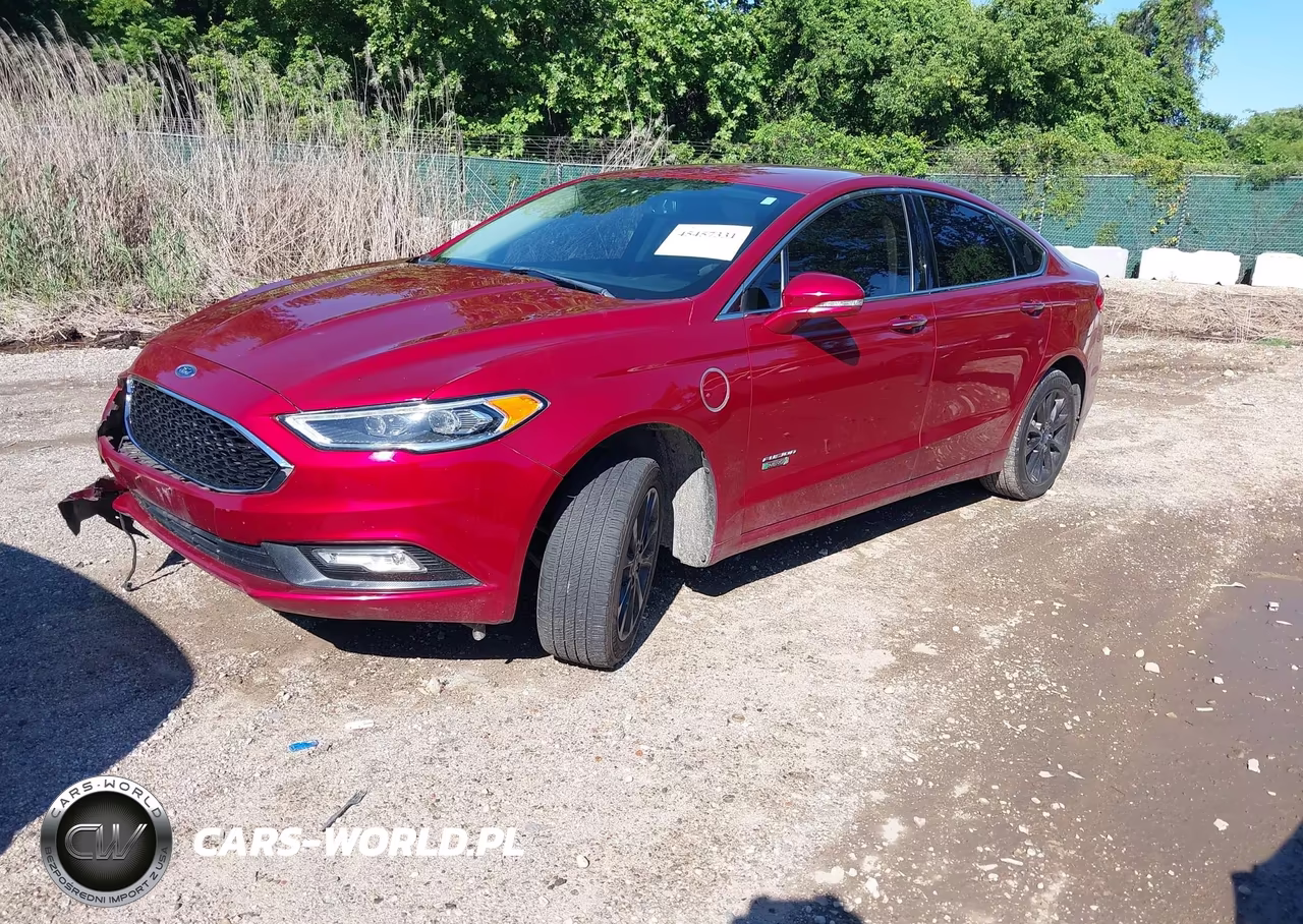 2017 Ford Fusion Energi Platinum-Titanium VIN:3FA6P0SU2HR137190 - 2
