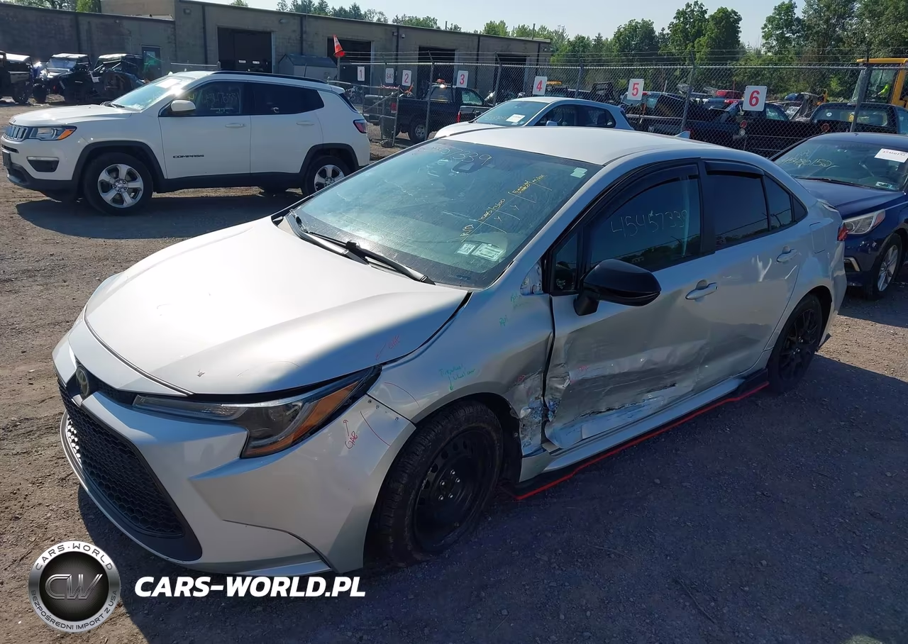 2020 Toyota Corolla Le VIN:5YFEPRAE3LP063572 - 2