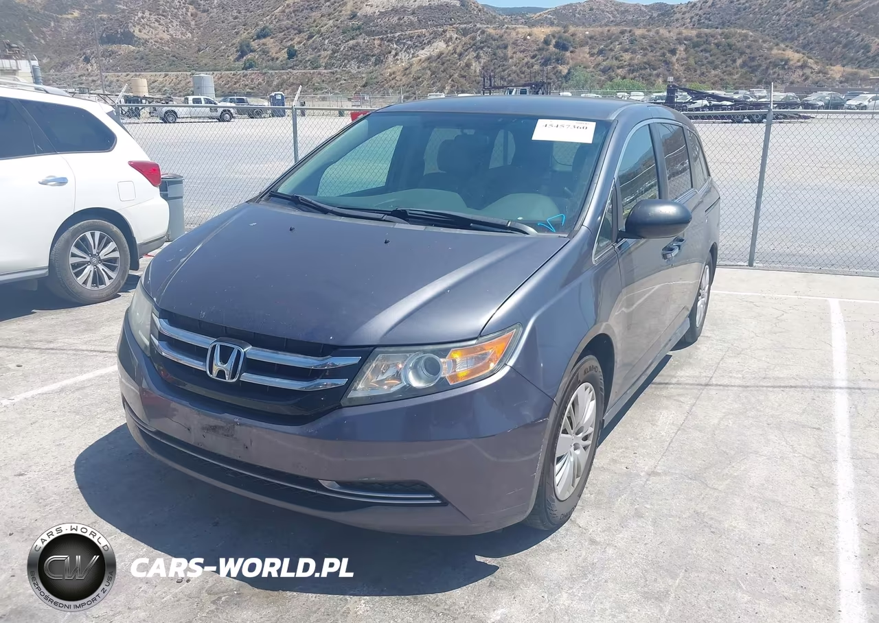 2016 Honda Odyssey Lx VIN:5FNRL5H29GB068245 - 2