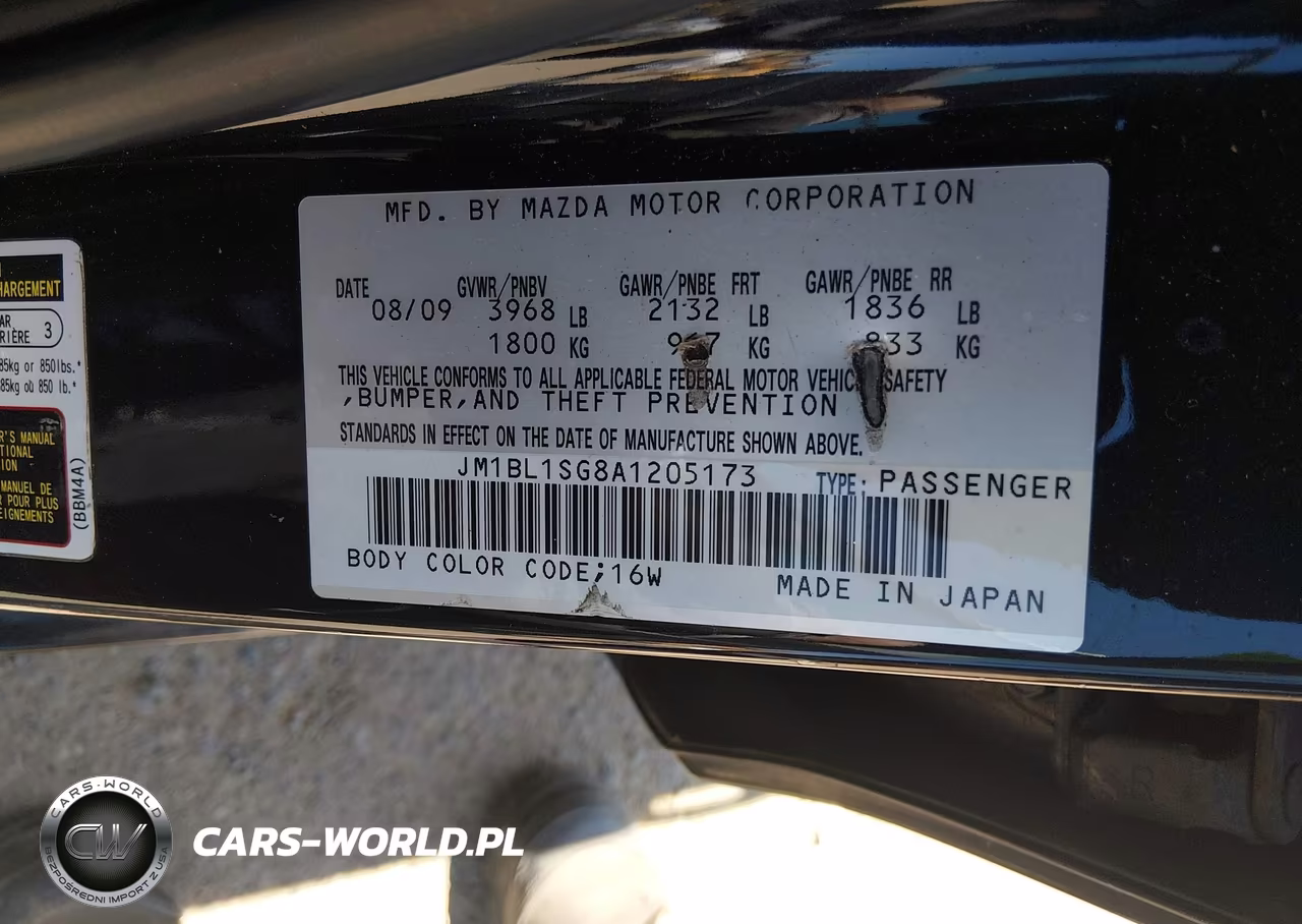 2010 Mazda Mazda3 I Sport VIN:JM1BL1SG8A1205173 - 9