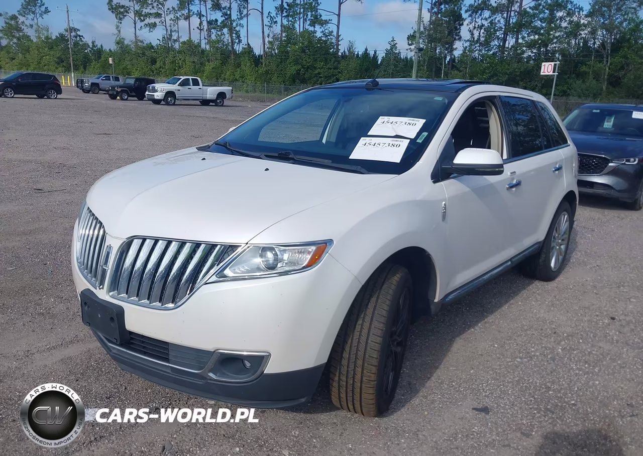 2013 Lincoln Mkx VIN:2LMDJ8JK9DBL03795 - 2