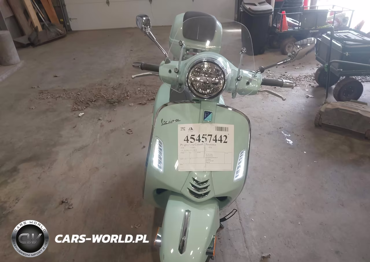 2026 Vespa Gts 310 VIN:ZAPMD30N0T5100236 - 5