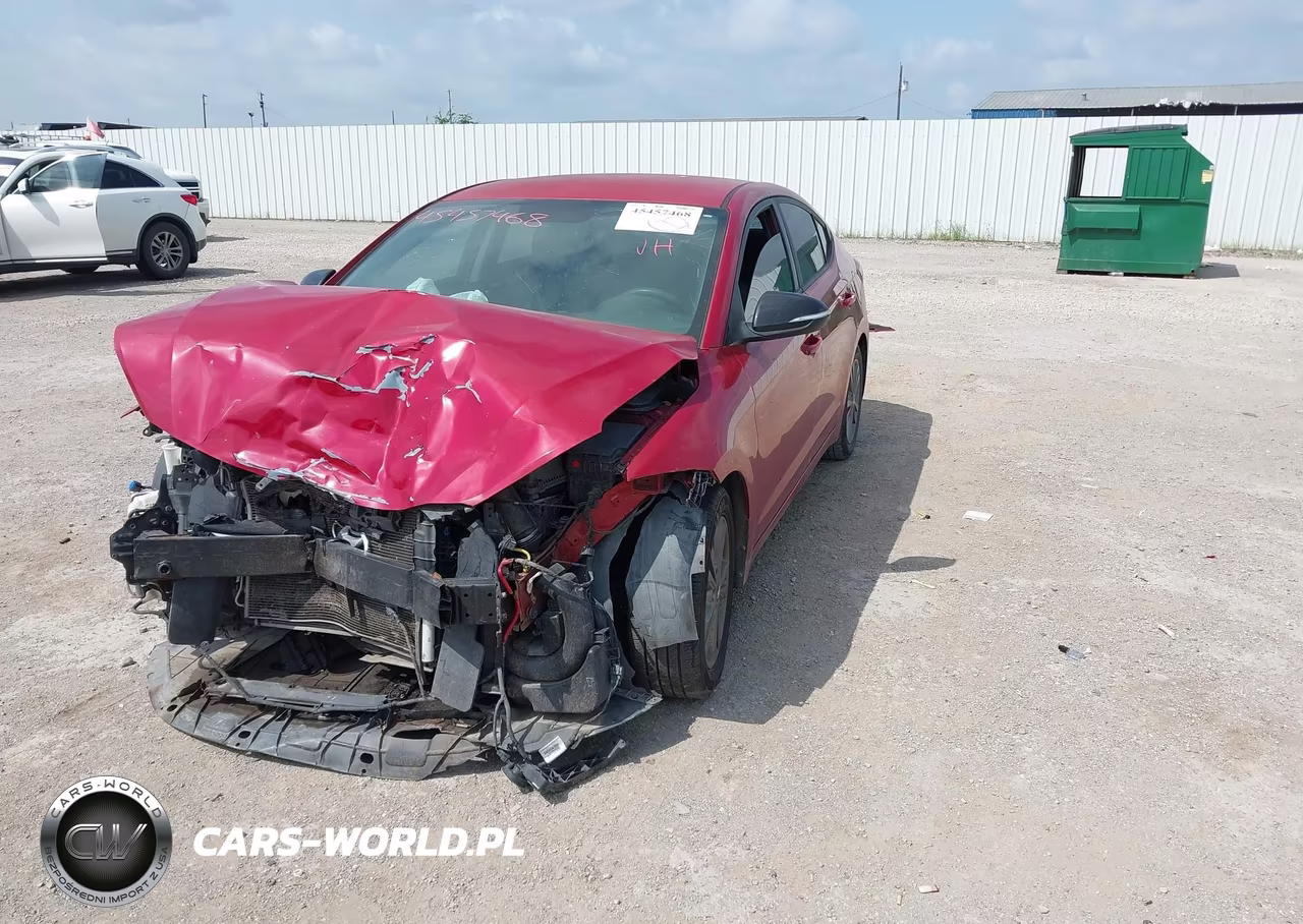 2018 Hyundai Elantra Sel VIN:5NPD84LF6JH391824 - 2