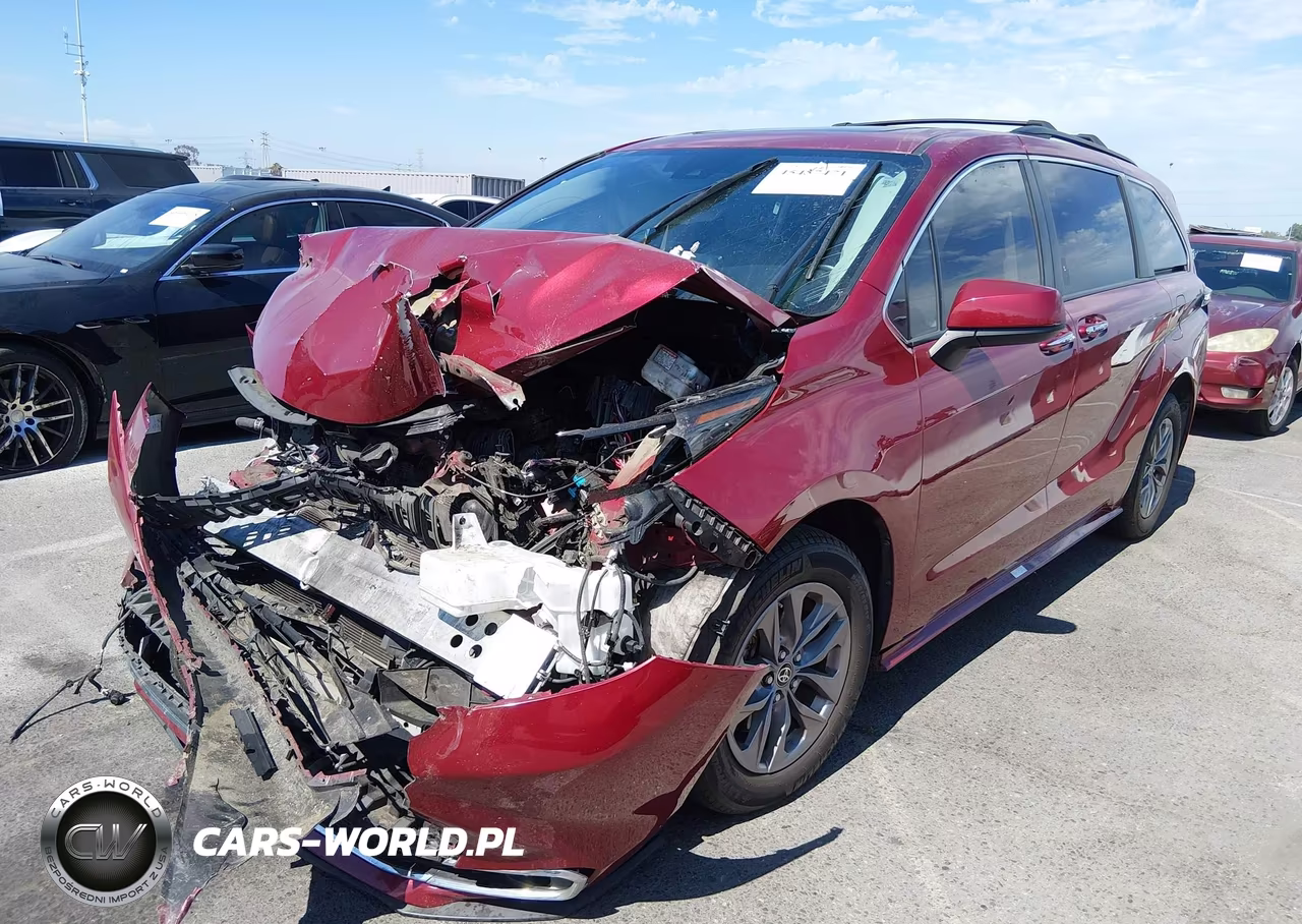 2022 Toyota Sienna Xle VIN:5TDJRKEC6NS090168 - 2