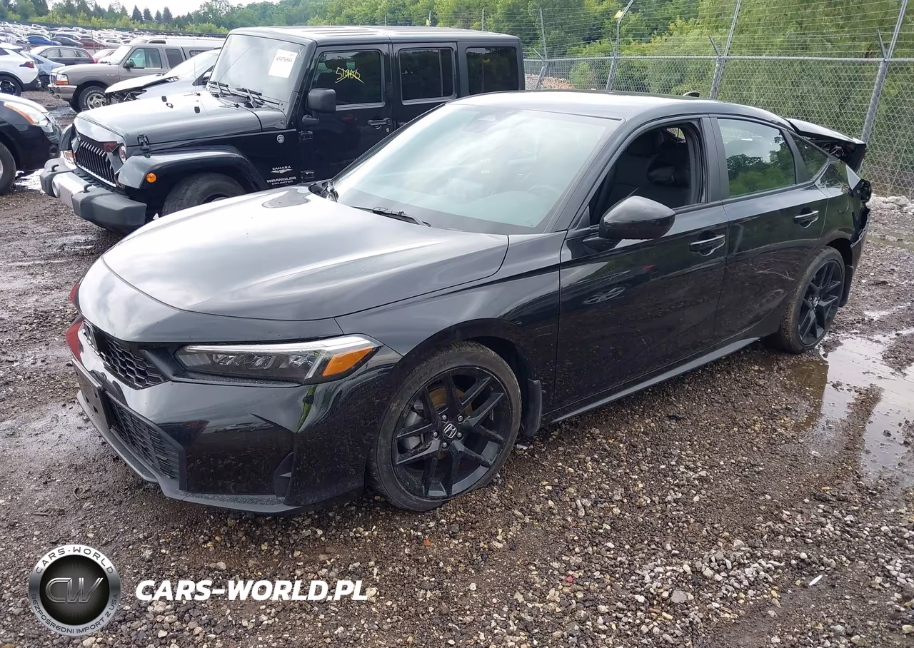 2025 Honda Civic Sedan Sport VIN:19XFL2H85SE018382 - 2