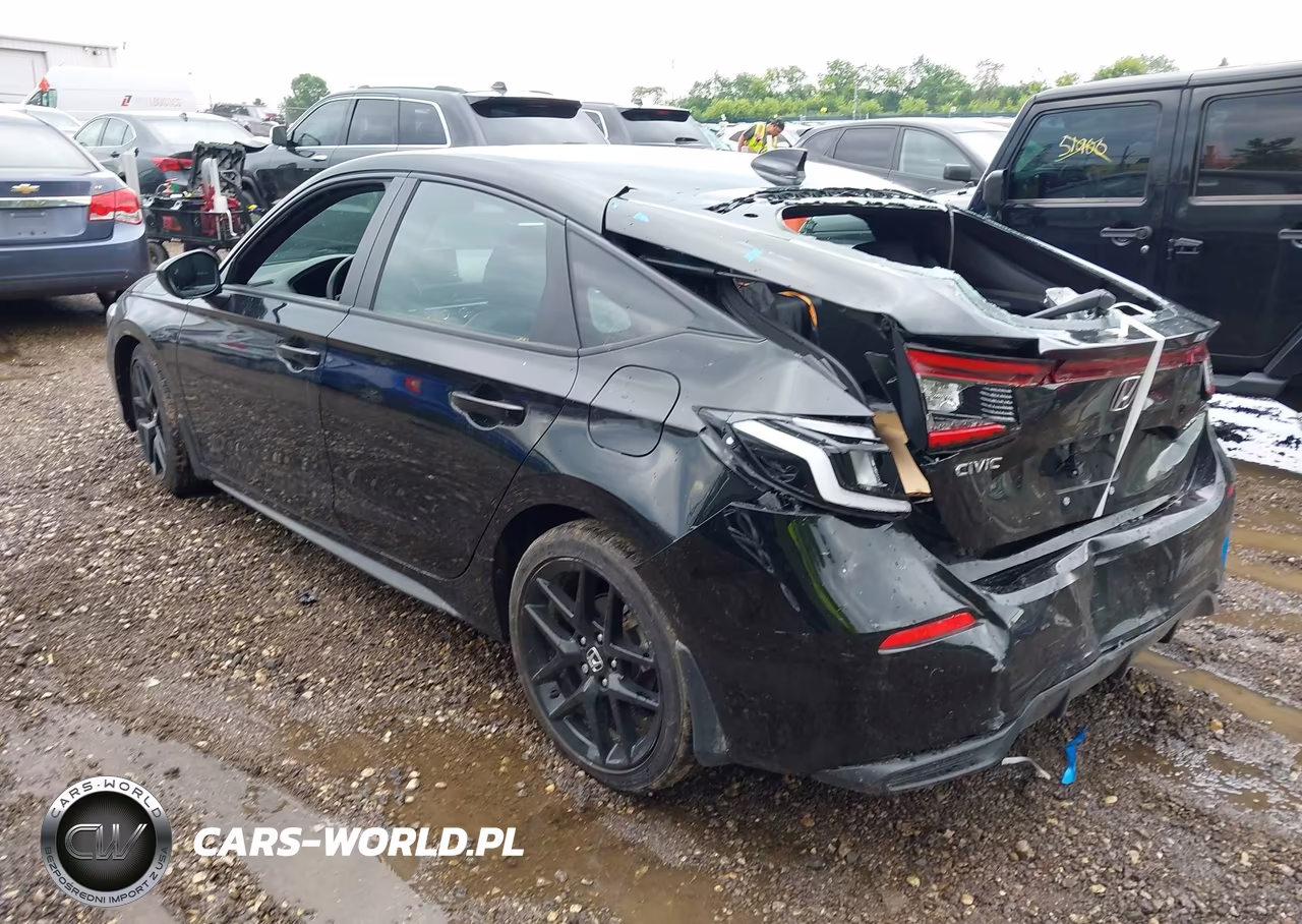 2025 Honda Civic Sedan Sport VIN:19XFL2H85SE018382 - 3