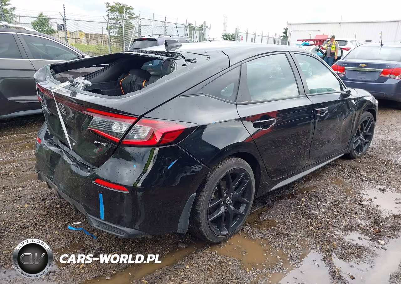 2025 Honda Civic Sedan Sport VIN:19XFL2H85SE018382 - 4