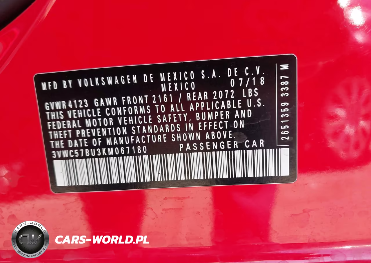 2019 Volkswagen Jetta 1.4T R-Line-1.4T S-1.4T Se VIN:3VWC57BU3KM067180 - 9