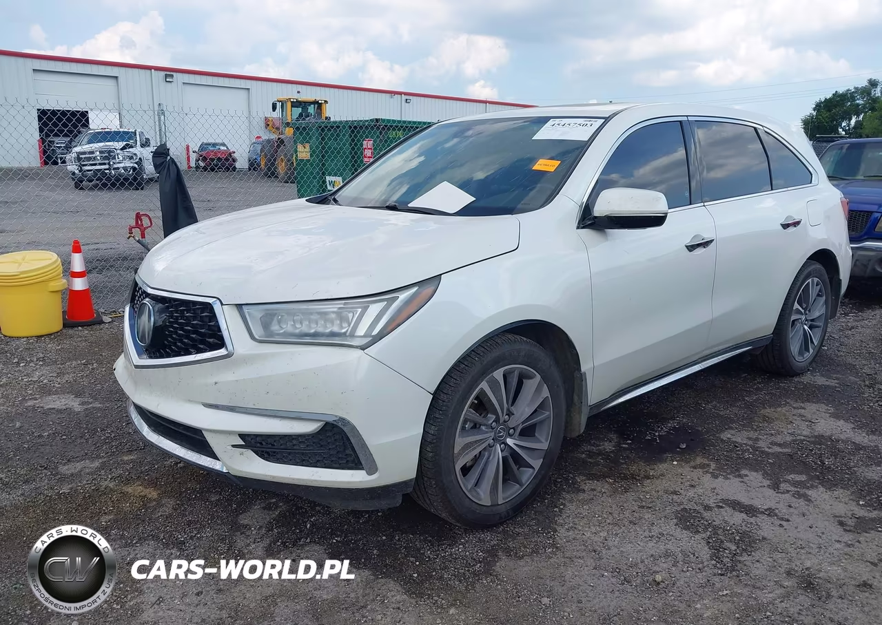 2017 Acura Mdx Technology Package VIN:5J8YD4H54HL006216 - 2