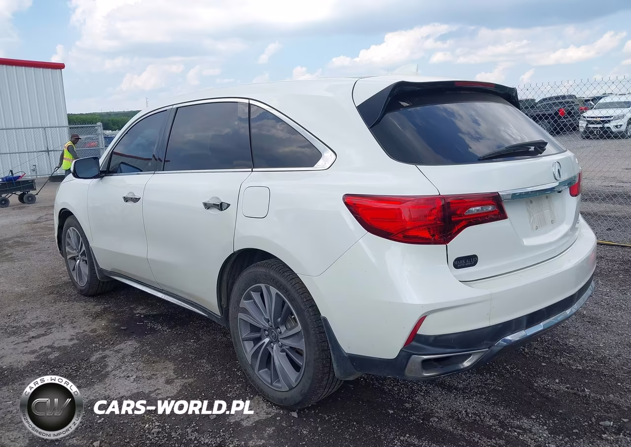 2017 Acura Mdx Technology Package VIN:5J8YD4H54HL006216 - 3
