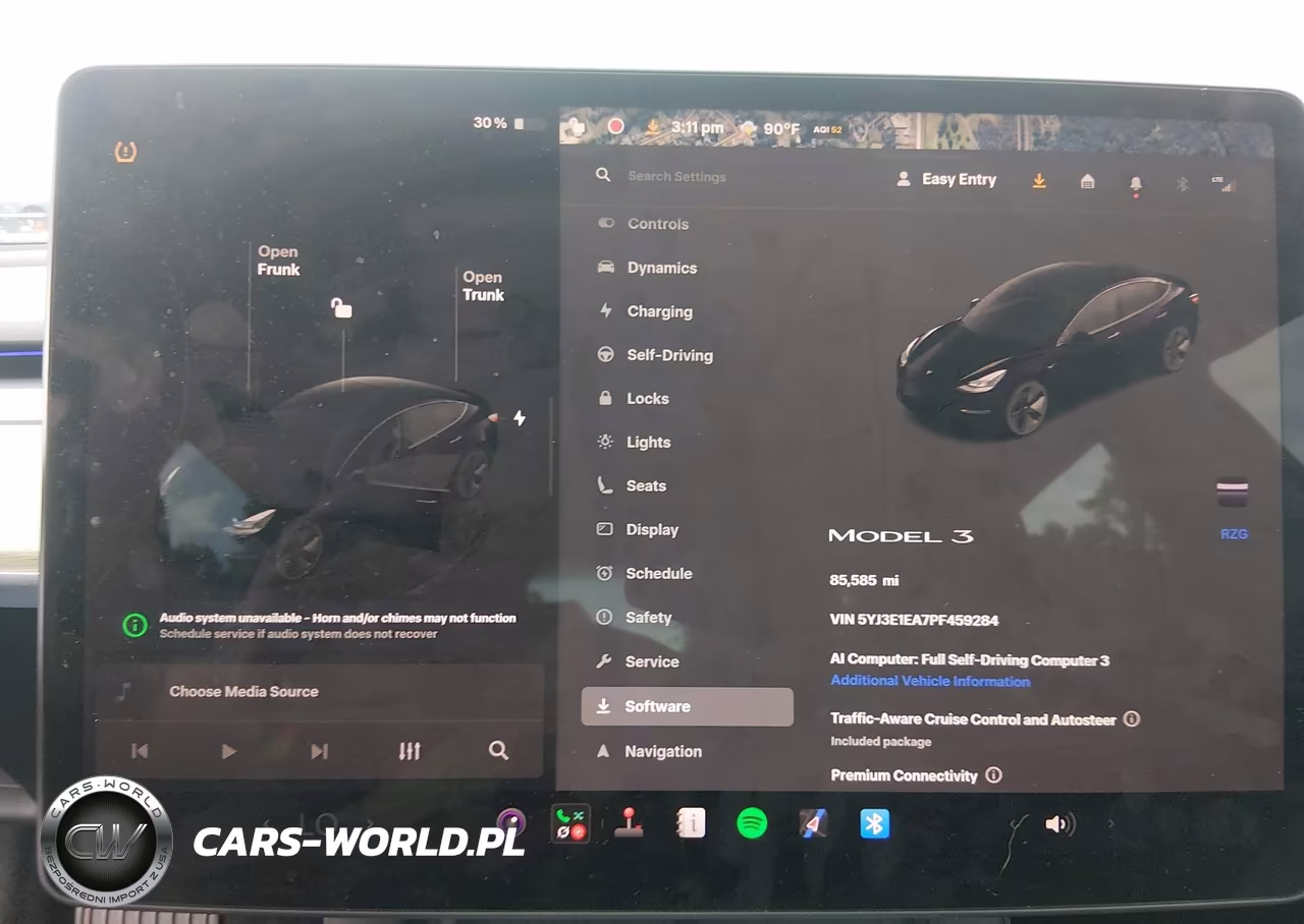 2023 Tesla Model 3 Rear-Wheel Drive VIN:5YJ3E1EA7PF459284 - 7