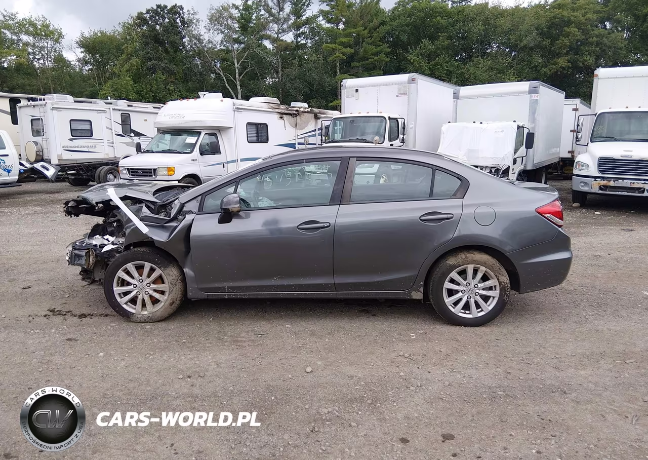 2013 Honda Civic Lx VIN:2HGFB2F54DH603135 - 14