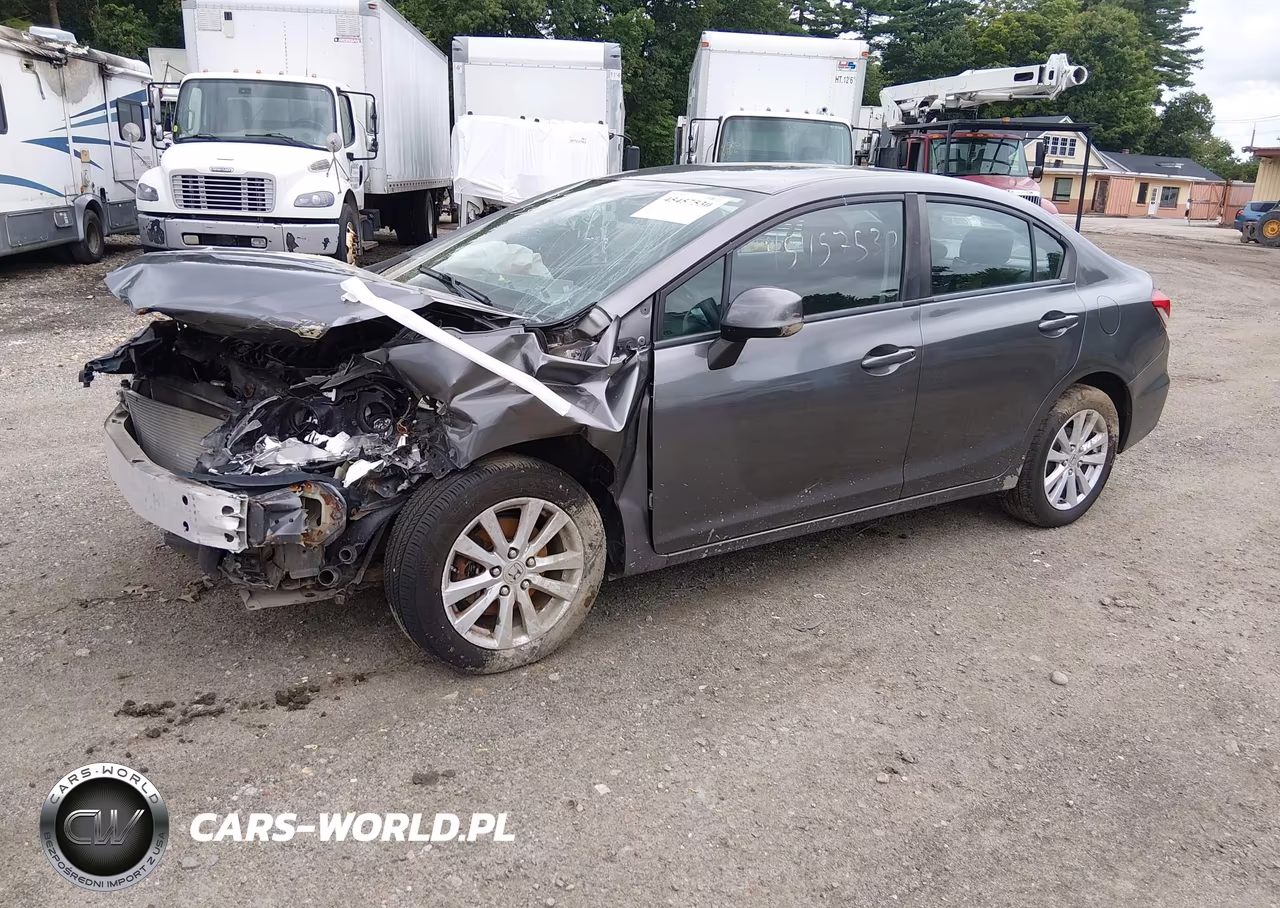2013 Honda Civic Lx VIN:2HGFB2F54DH603135 - 2