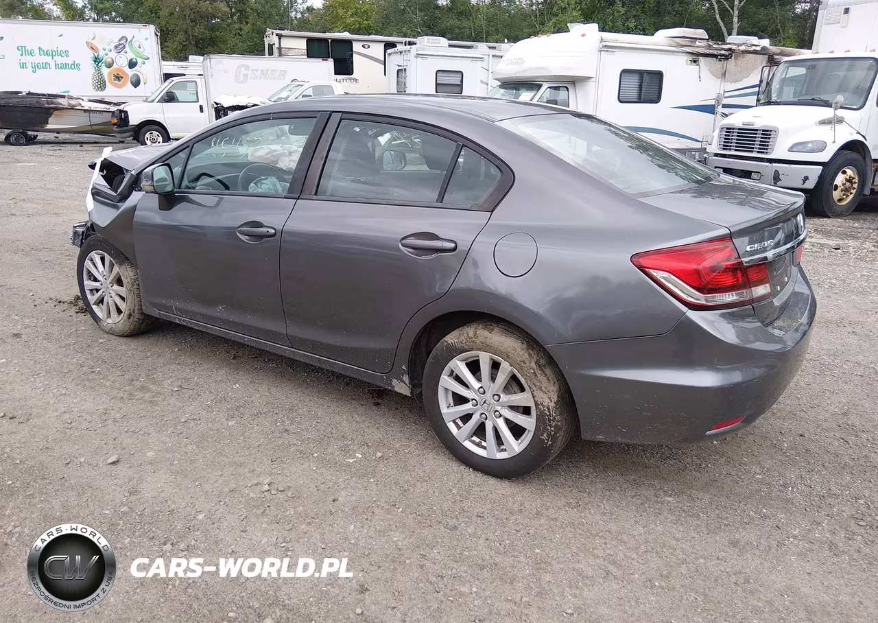 2013 Honda Civic Lx VIN:2HGFB2F54DH603135 - 3