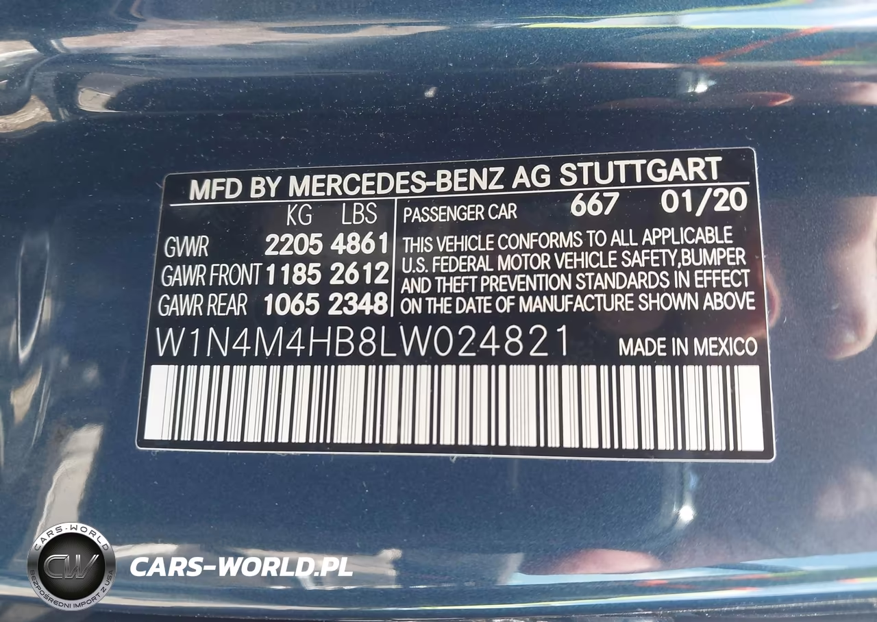 2020 Mercedes-Benz Glb 250 4Matic VIN:W1N4M4HB8LW024821 - 9