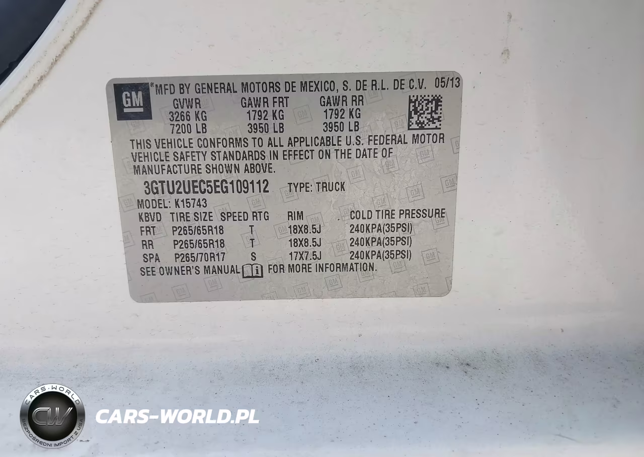 2014 GMC Sierra 1500 Sle VIN:3GTU2UEC5EG109112 - 9