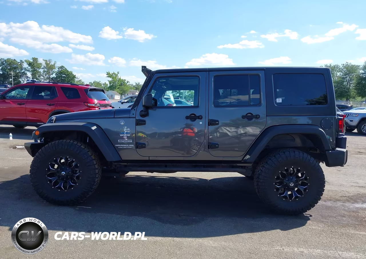 2016 Jeep Wrangler Unlimited Sport VIN:1C4BJWDG8GL343518 - 14