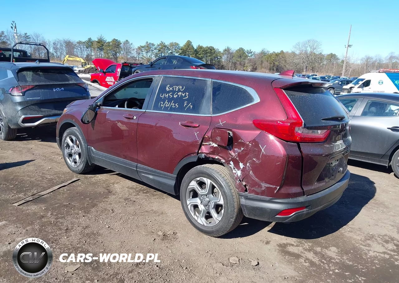 2018 Honda Cr-V Ex VIN:2HKRW2H59JH620707 - 3