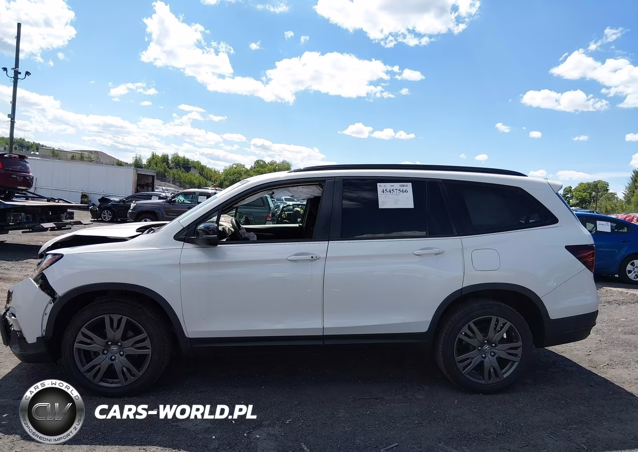 2022 Honda Pilot Awd Sport VIN:5FNYF6H32NB060521 - 14