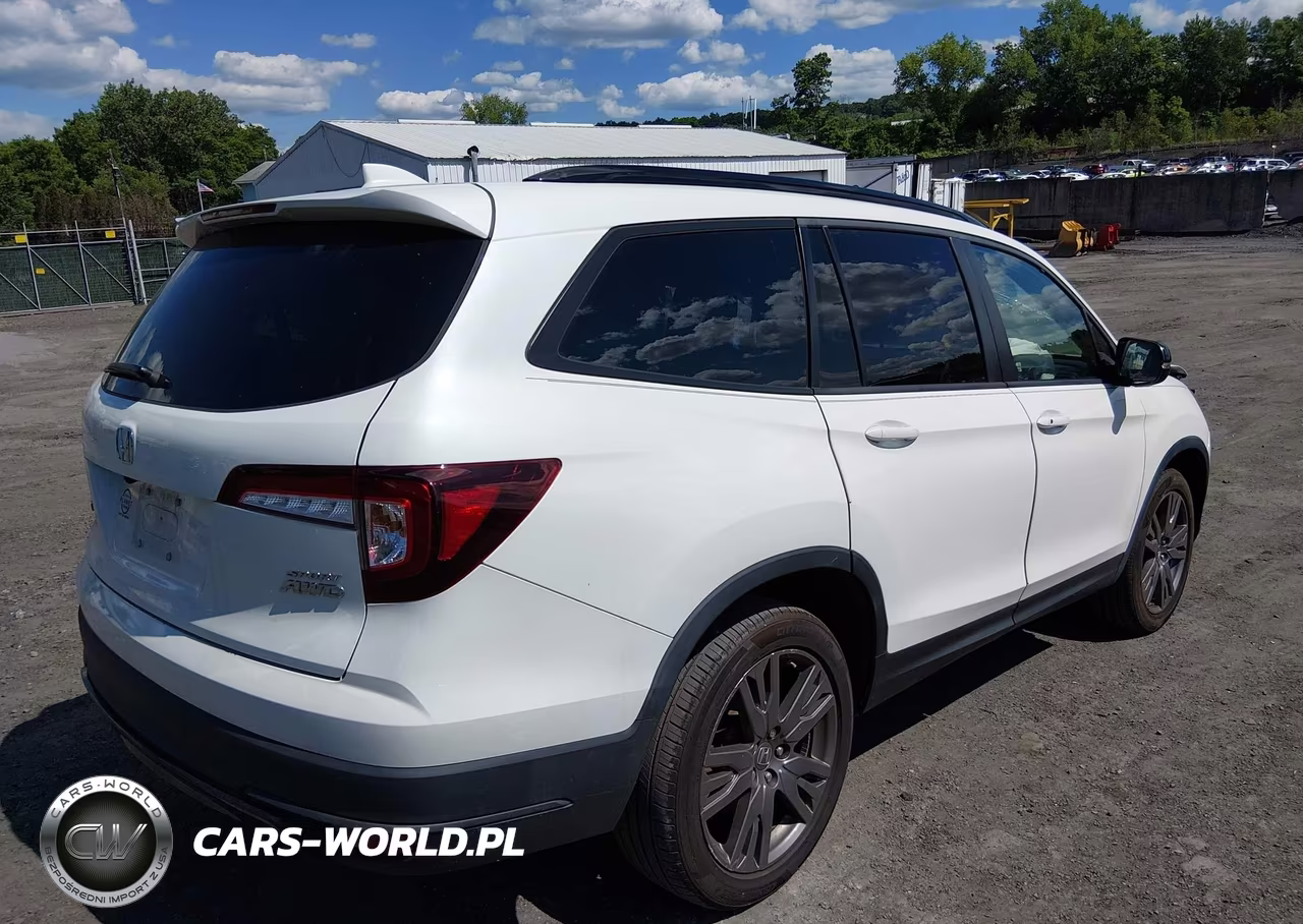 2022 Honda Pilot Awd Sport VIN:5FNYF6H32NB060521 - 4