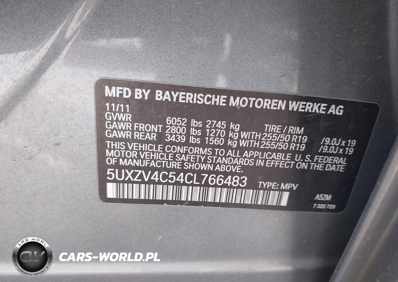 2012 BMW X5 xDrive35I-xDrive35I Premium-xDrive35I Sport Activity VIN:5UXZV4C54CL766483 - 9