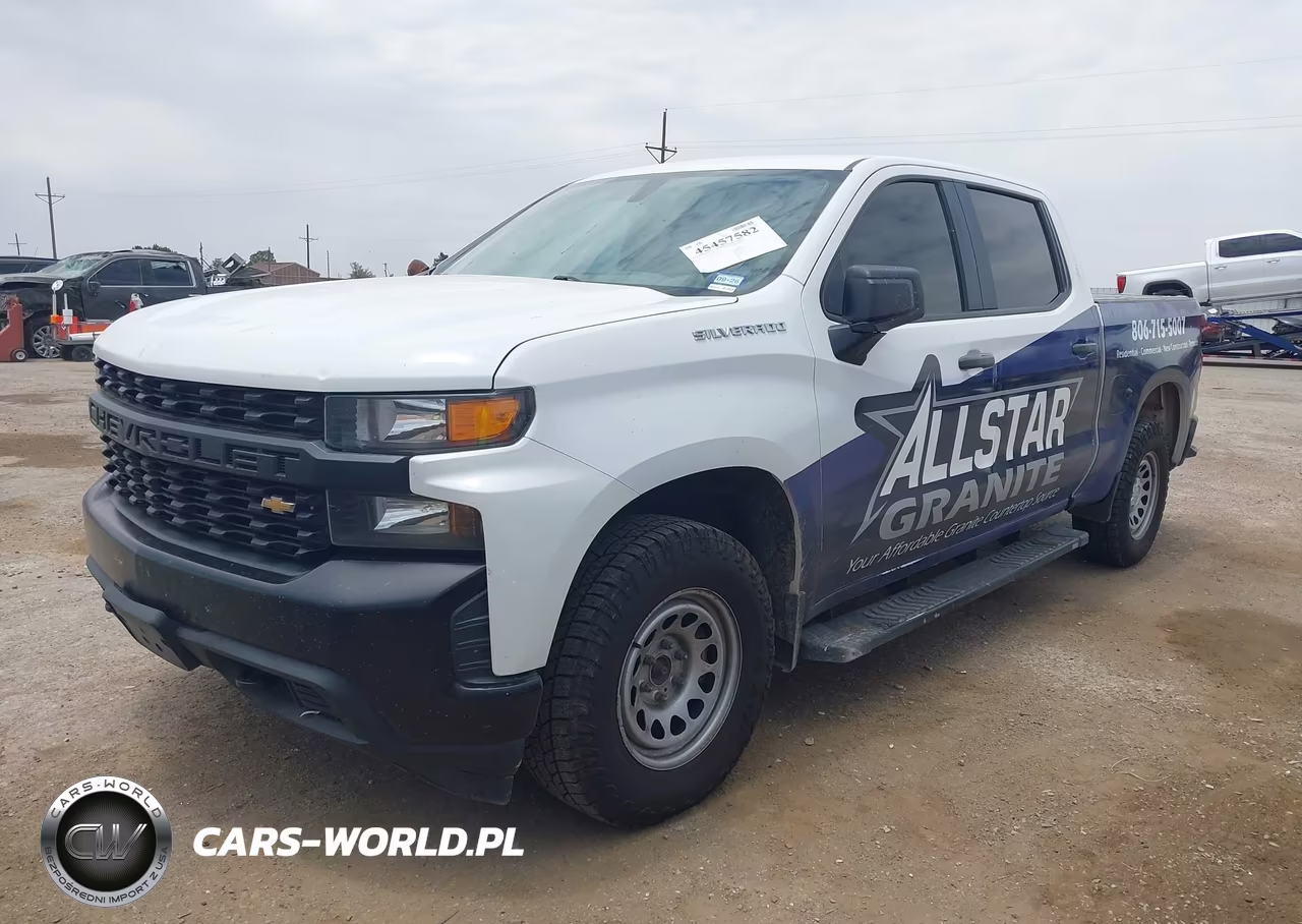 2019 Chevrolet Silverado 1500 Work Truck VIN:1GCUYAEF1KZ165437 - 2