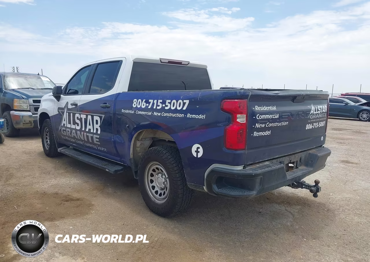 2019 Chevrolet Silverado 1500 Work Truck VIN:1GCUYAEF1KZ165437 - 3