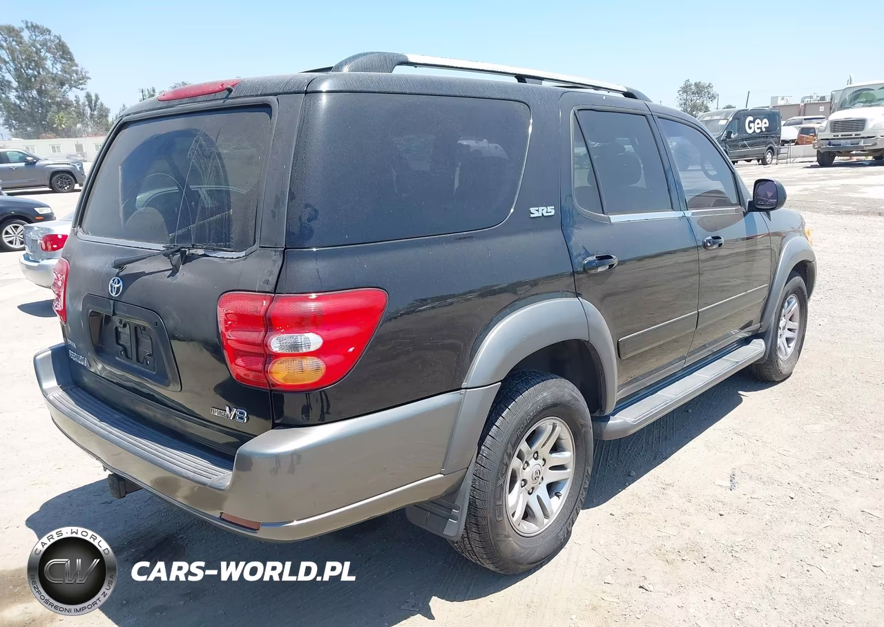 2003 Toyota Sequoia Sr5 V8 VIN:5TDZT34A23S163561 - 4