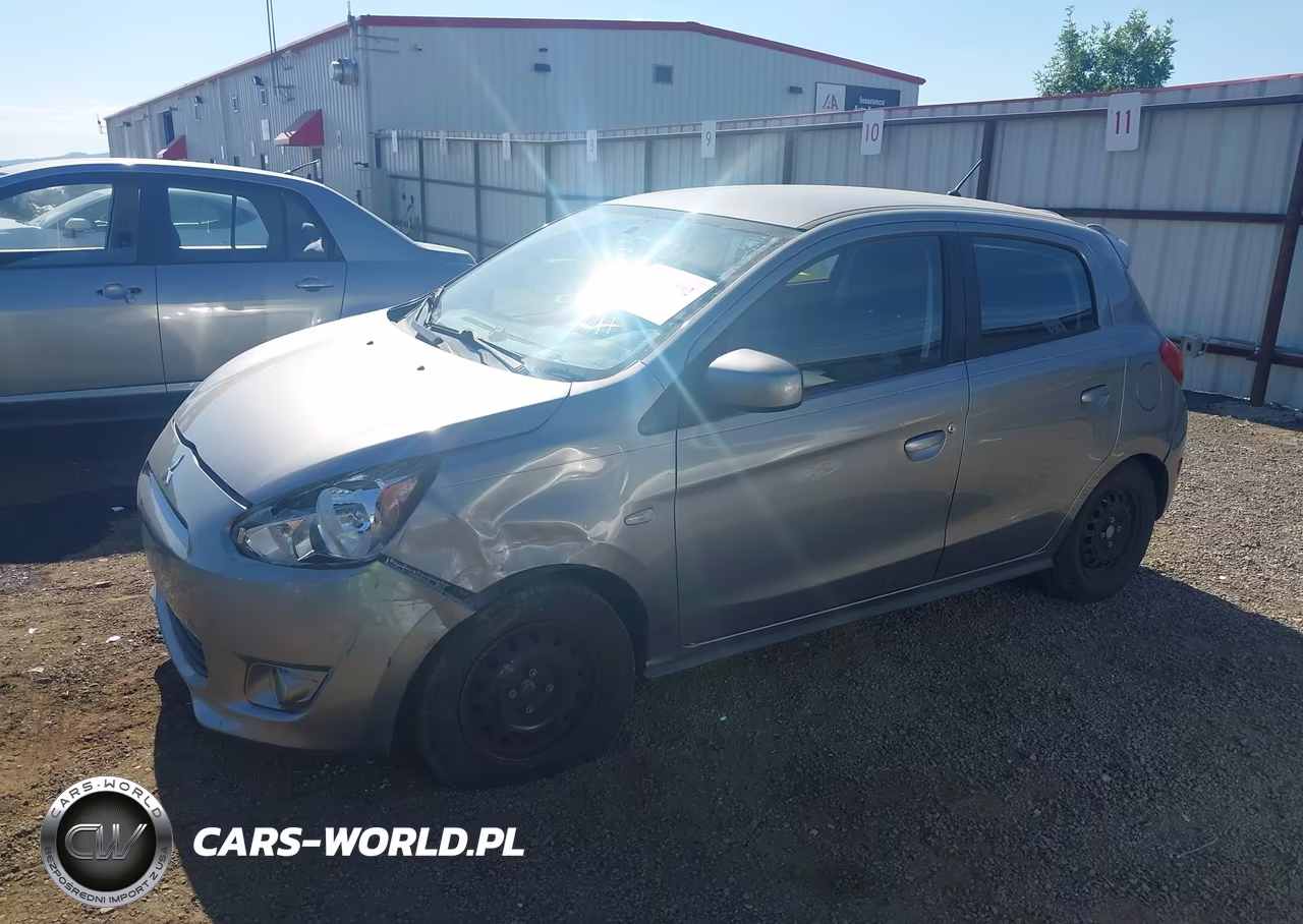 2015 Mitsubishi Mirage De VIN:ML32A3HJ9FH055421 - 2