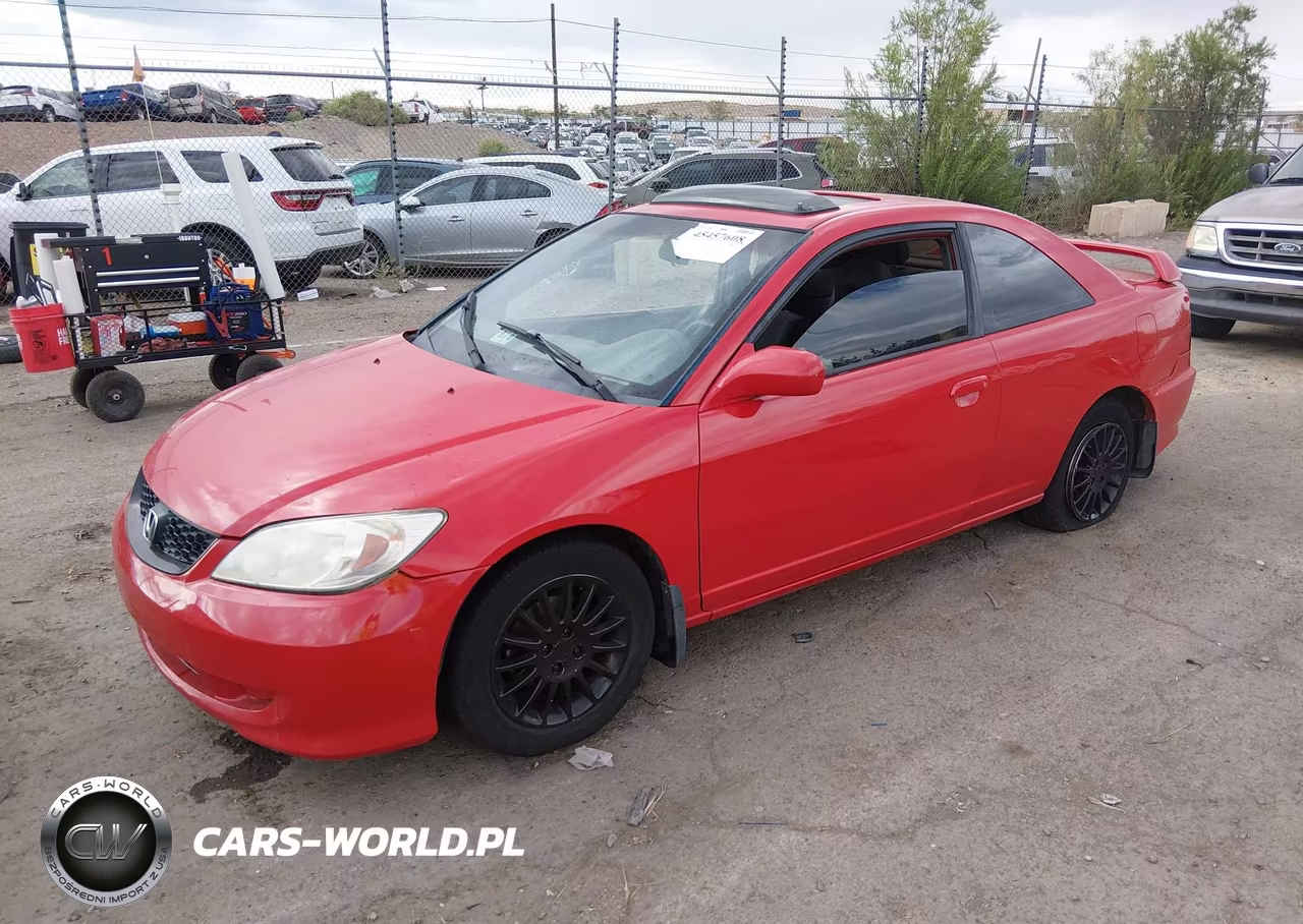 2005 Honda Civic Ex VIN:1HGEM22935L053154 - 2