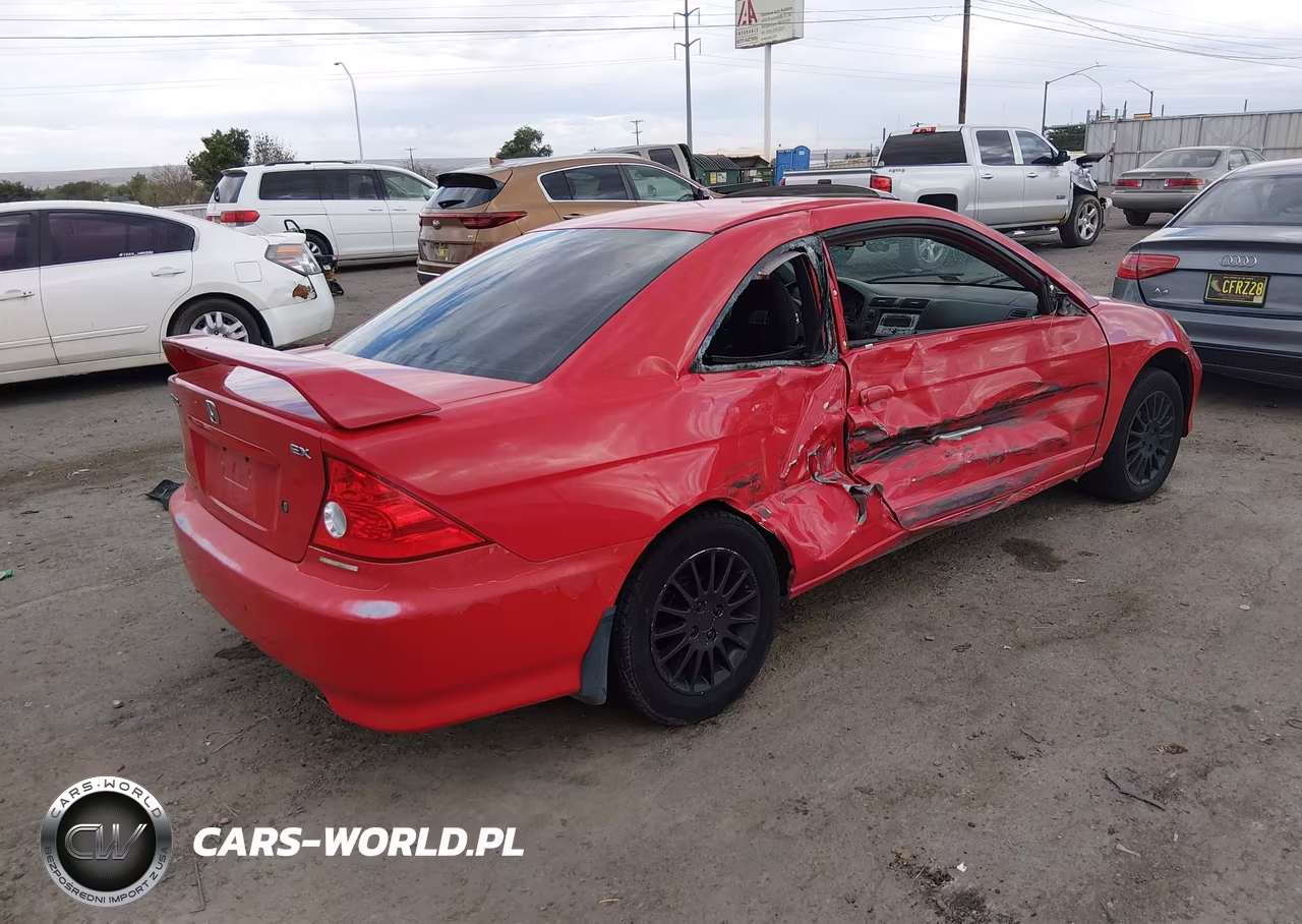 2005 Honda Civic Ex VIN:1HGEM22935L053154 - 4