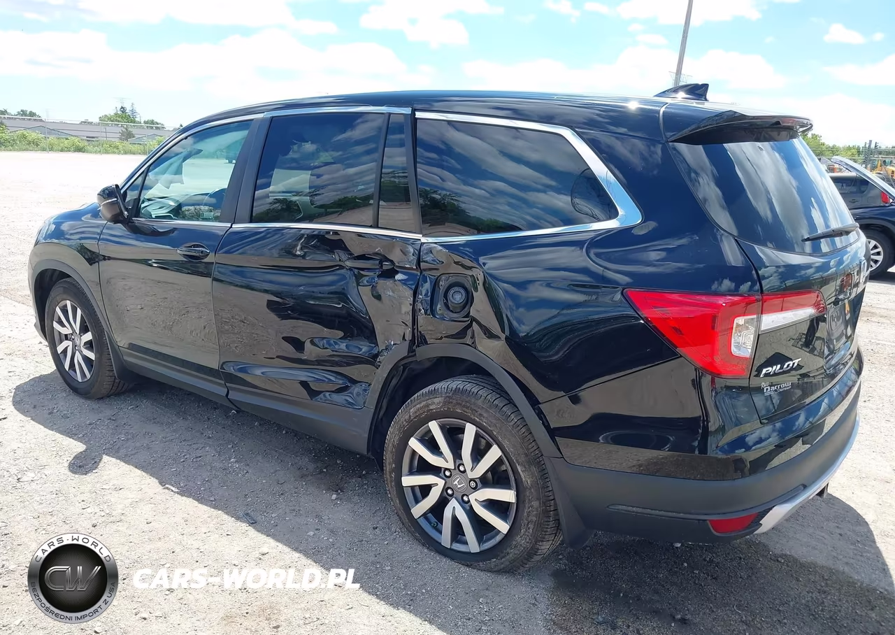 2020 Honda Pilot Awd Ex-L VIN:5FNYF6H55LB014485 - 3