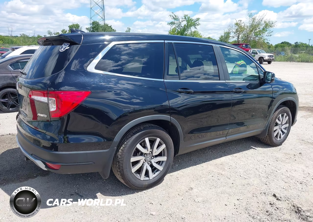 2020 Honda Pilot Awd Ex-L VIN:5FNYF6H55LB014485 - 4