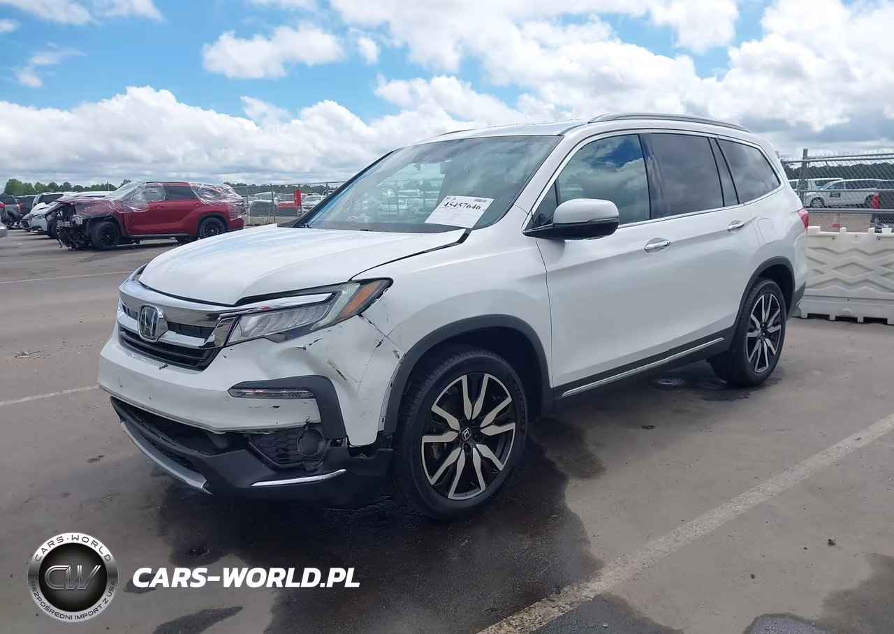 2022 Honda Pilot Awd Elite VIN:5FNYF6H01NB074738 - 2