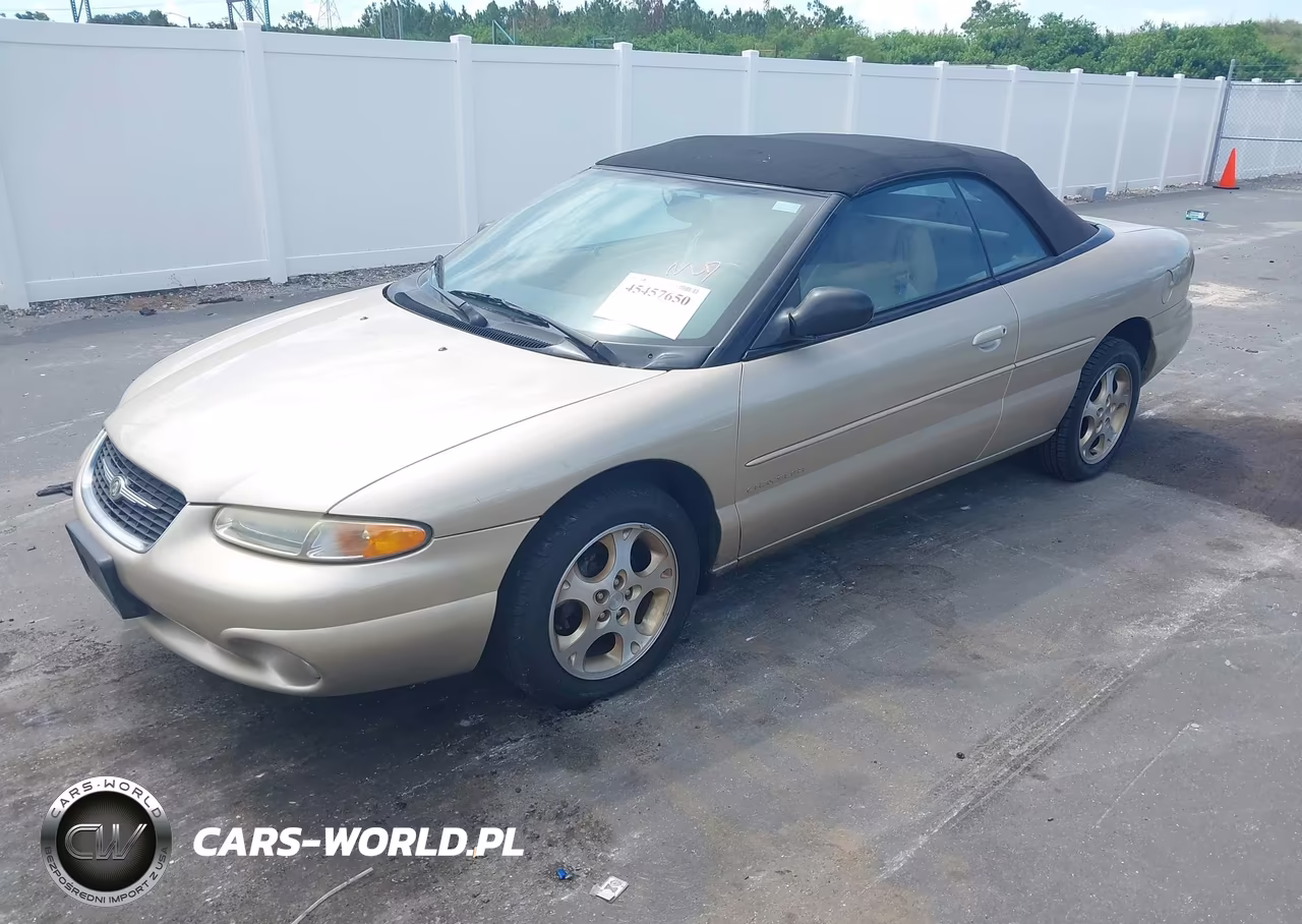 1999 Chrysler Sebring Jxi VIN:3C3EL55H2XT520484 - 2