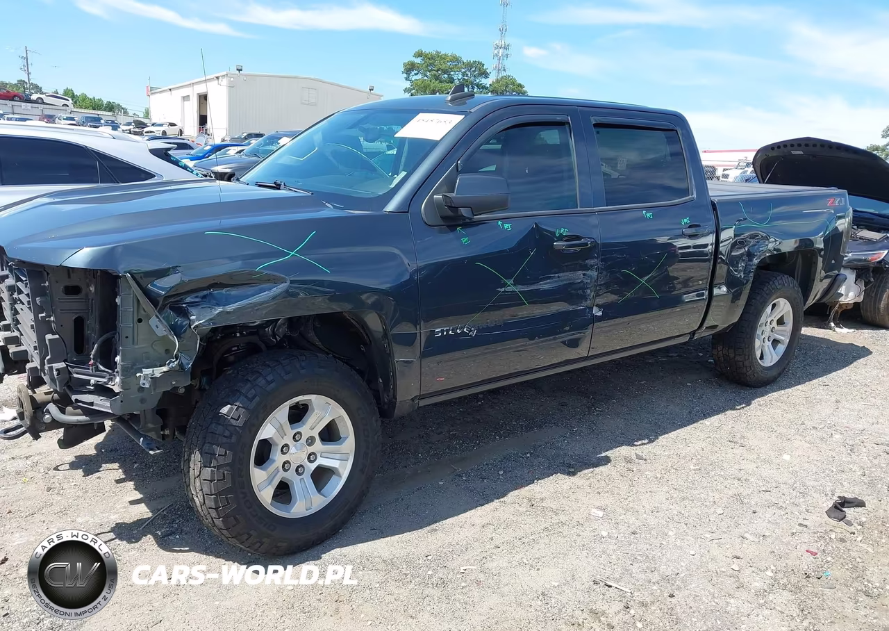 2018 Chevrolet Silverado 1500 Lt VIN:3GCUKRECXJG447483 - 2