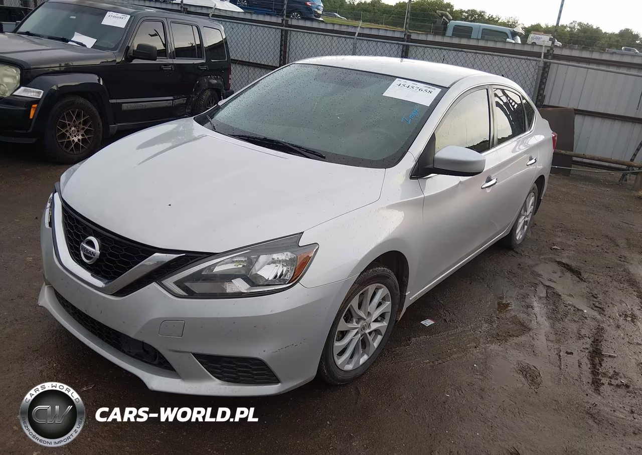 2018 Nissan Sentra Sv VIN:3N1AB7AP1JL631592 - 2