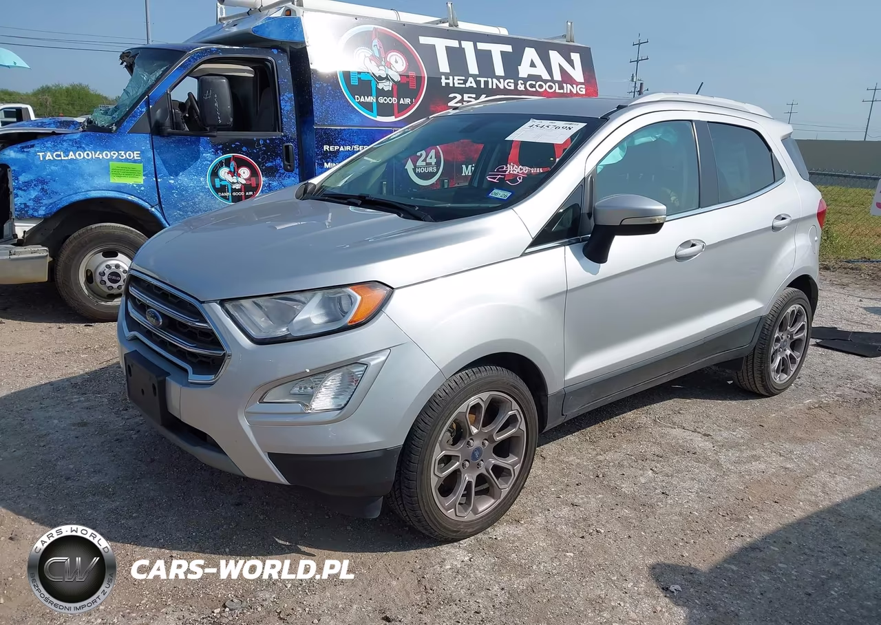 2018 Ford Ecosport Titanium VIN:MAJ3P1VE3JC187968 - 2