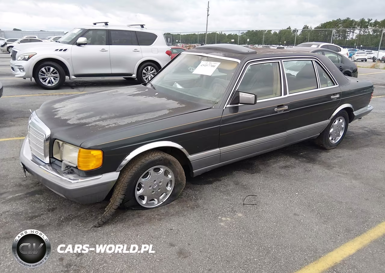 1987 Mercedes-Benz 420 Sel VIN:WDBCA35D0HA292647 - 2