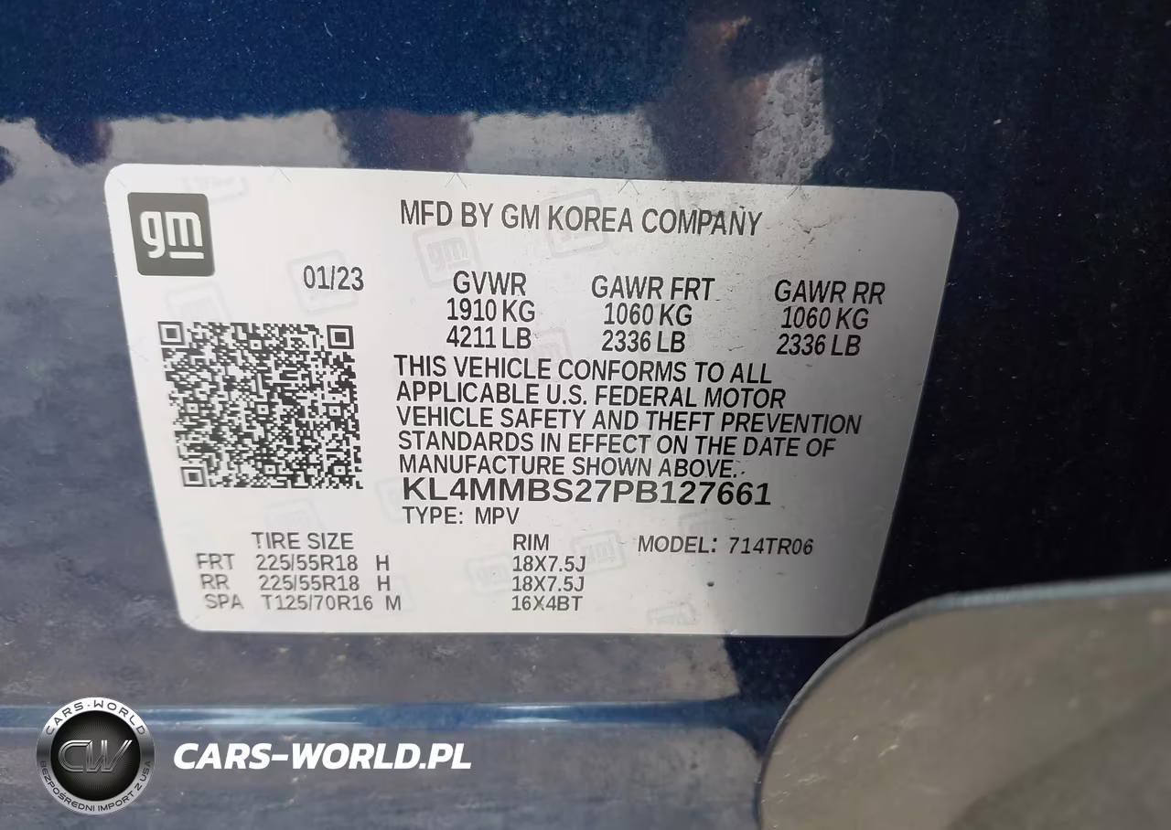 2023 Buick Encore Gx Preferred Fwd VIN:KL4MMBS27PB127661 - 9