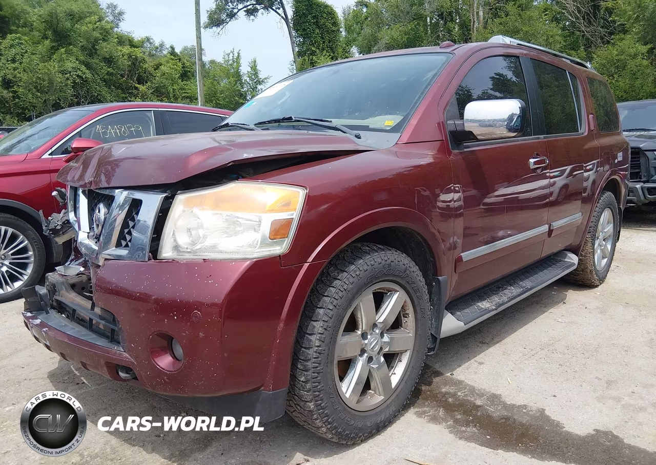 2011 Nissan Armada Platinum VIN:5N1BA0ND2BN606418 - 2