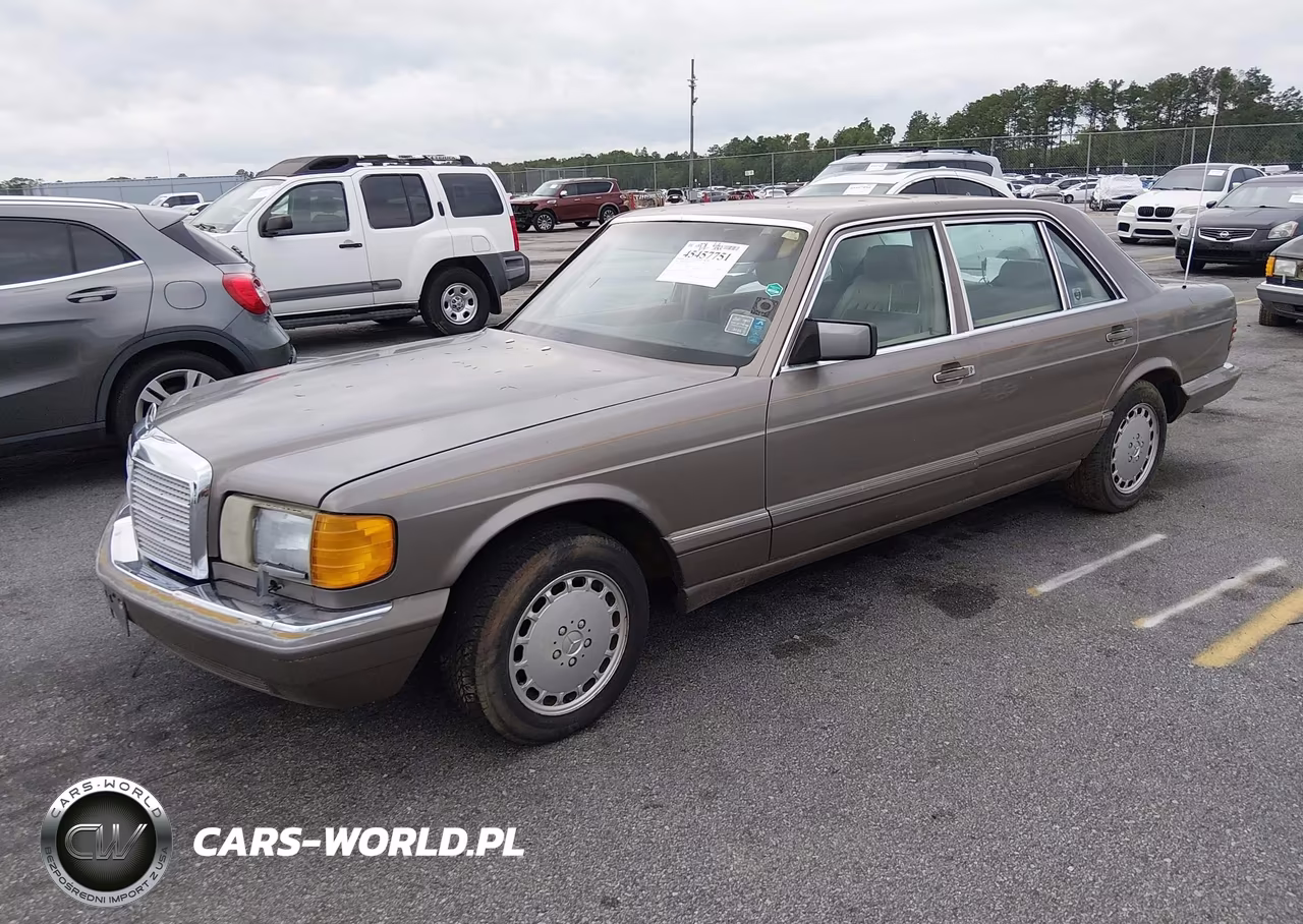 1987 Mercedes-Benz 420 Sel VIN:WDBCA35D9HA359729 - 2