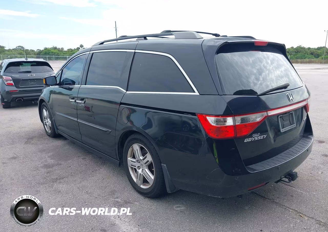 2011 Honda Odyssey Touring-Touring Elite VIN:5FNRL5H97BB059971 - 3
