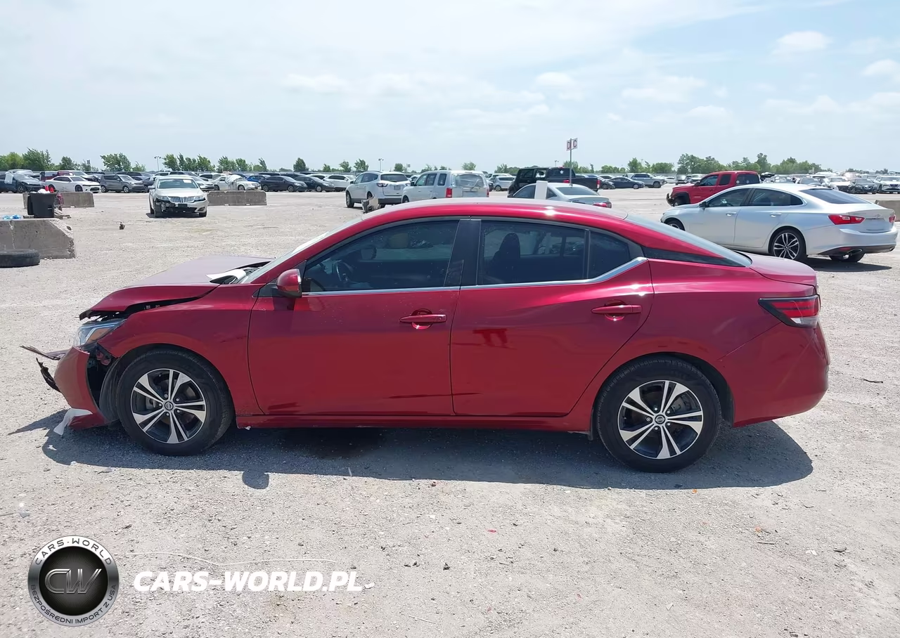 2023 Nissan Sentra Sv Xtronic Cvt VIN:3N1AB8CV0PY279456 - 14