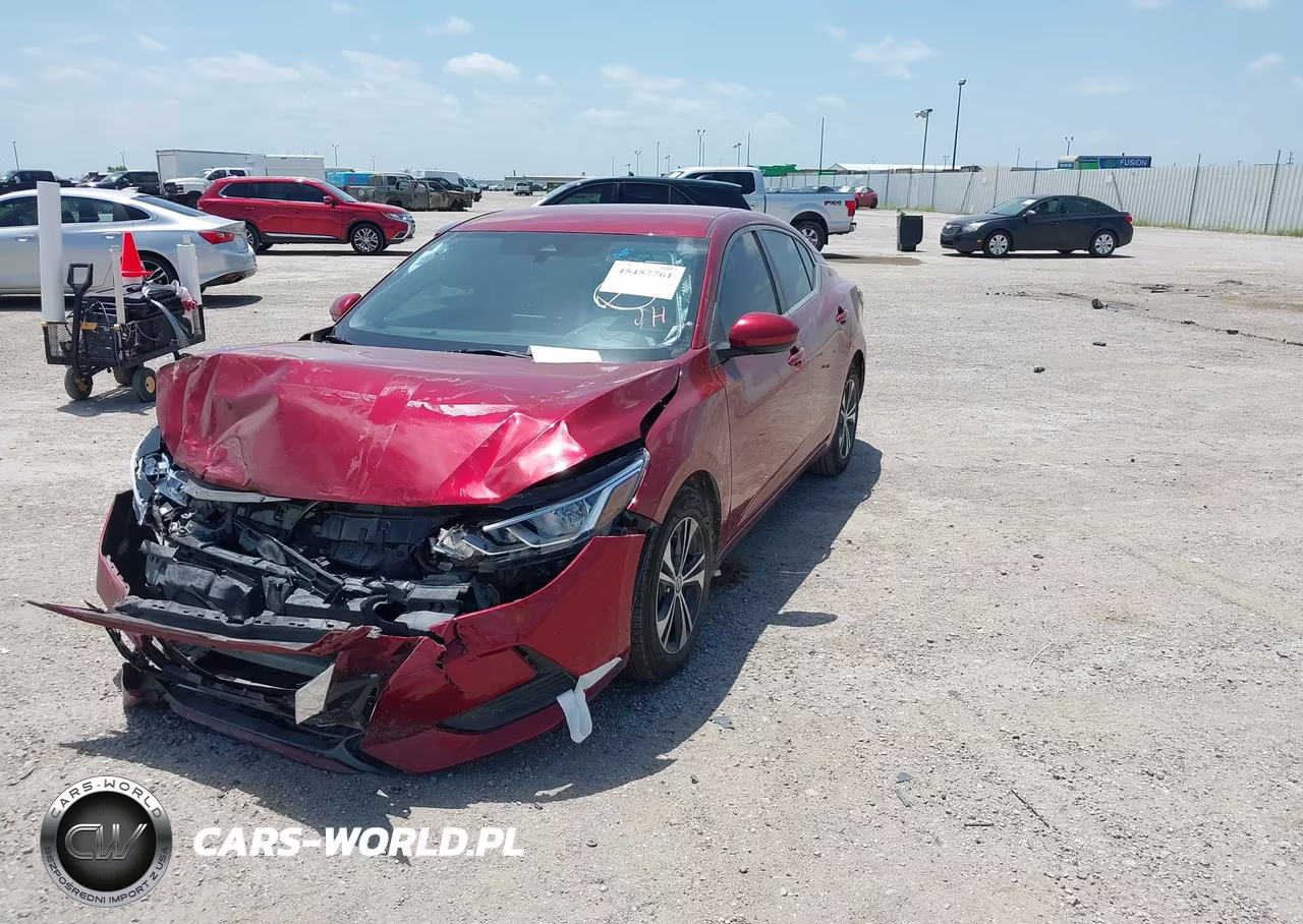 2023 Nissan Sentra Sv Xtronic Cvt VIN:3N1AB8CV0PY279456 - 2