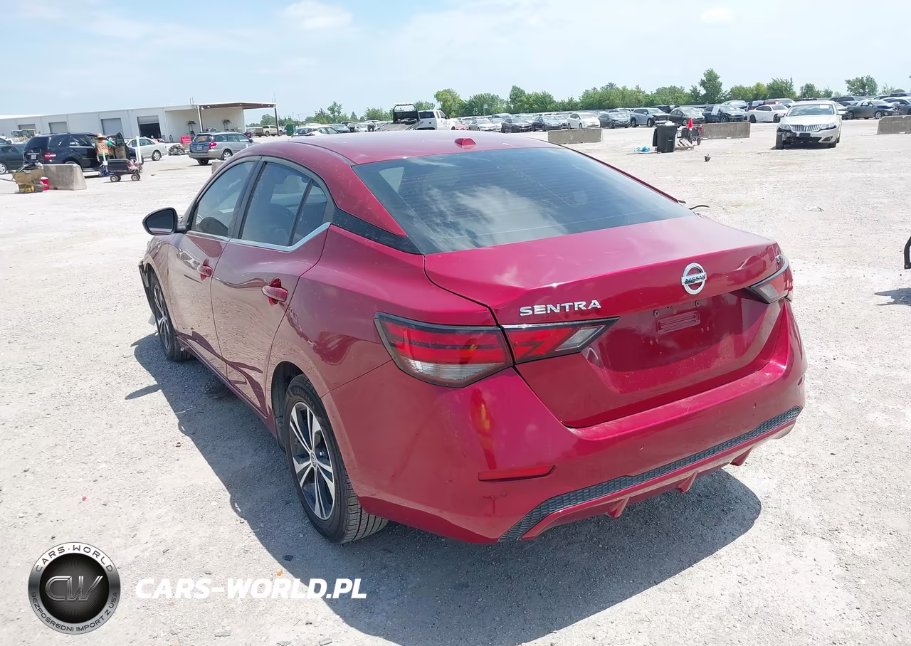 2023 Nissan Sentra Sv Xtronic Cvt VIN:3N1AB8CV0PY279456 - 3